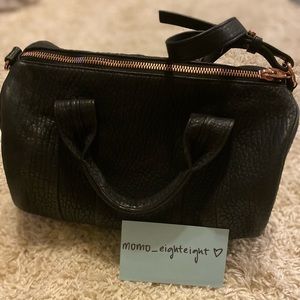 Alexander Wang Rocco in rose gold with pebbled leather